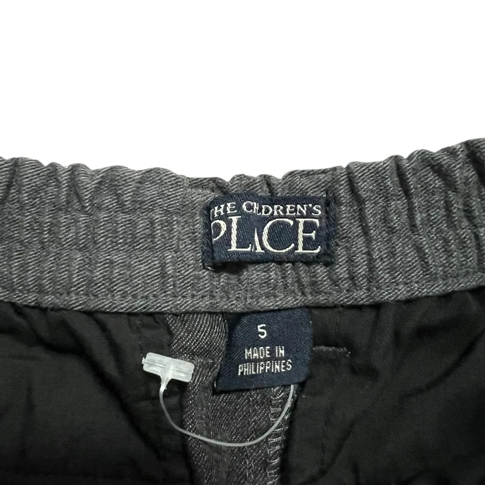The Children's Place 5Y Grey Woven Dress Pants Slacks